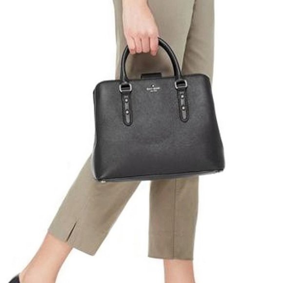 KATE SPADE "Larchmont Avenue Evangelie" Cross Body Satchel Bag - Picture 15 of 16